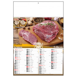 Calendario Carne D6590