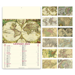 Calendario Antiche Mappe PA012