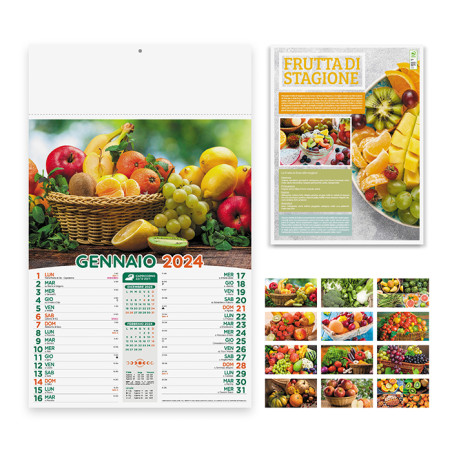 Calendario Frutta e Verdura PA146