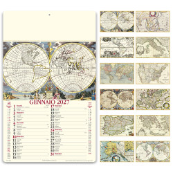 Calendario Antiche Mappe PA012