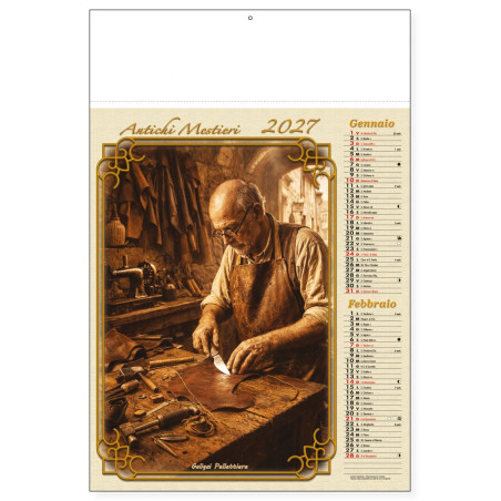 CALENDARIO VECCHI MESTIERI D4990