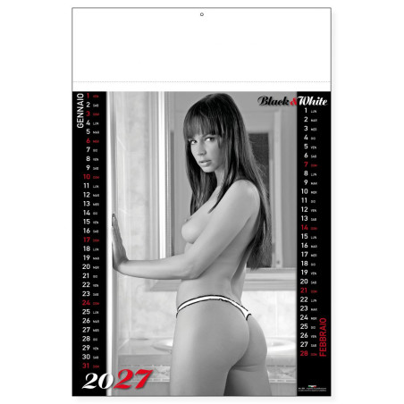 Calendario Donne Bianco&Nero D3190