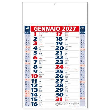 Calendario Olandese C0790