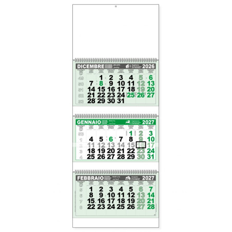 Calendario Trittico C3651